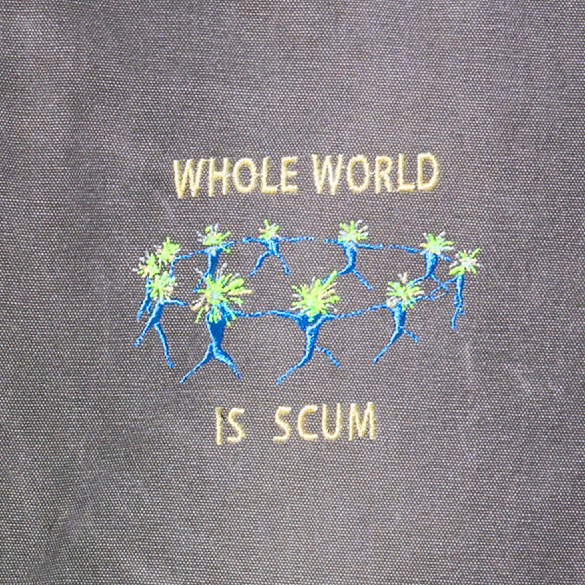 Scum World Embroidered Duck Canvas Carpenter Pants (31x32)