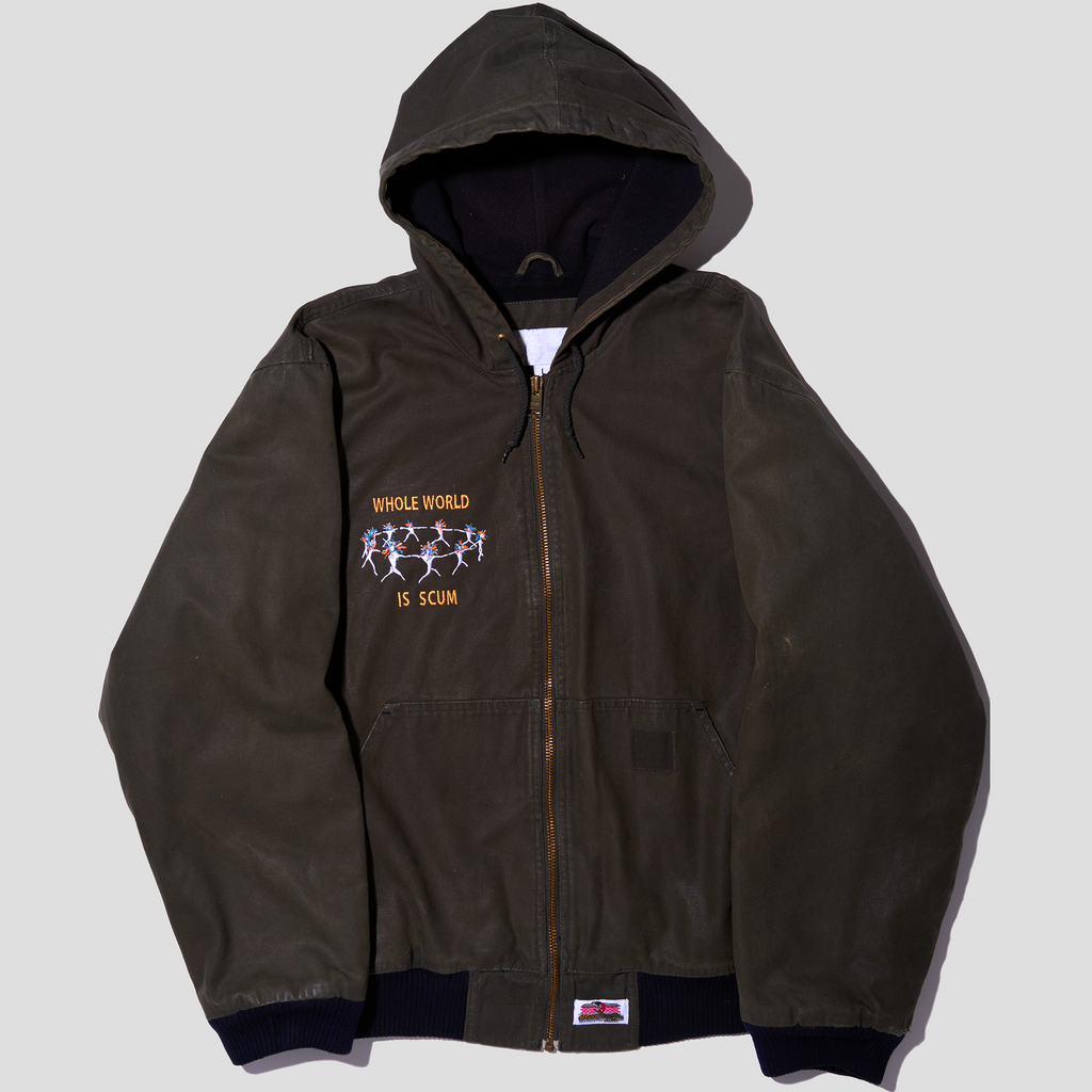Scum World Hooded Work Jacket (L)