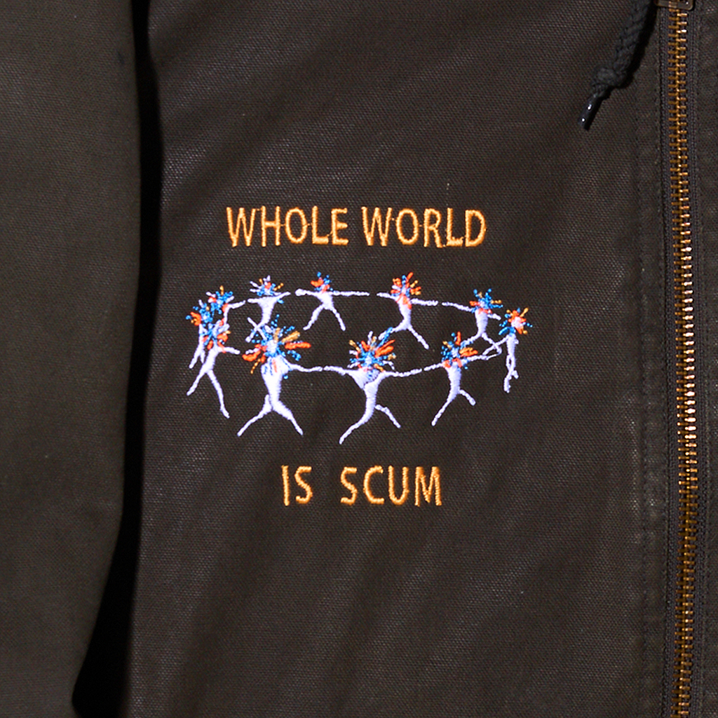 Scum World Hooded Work Jacket (L)
