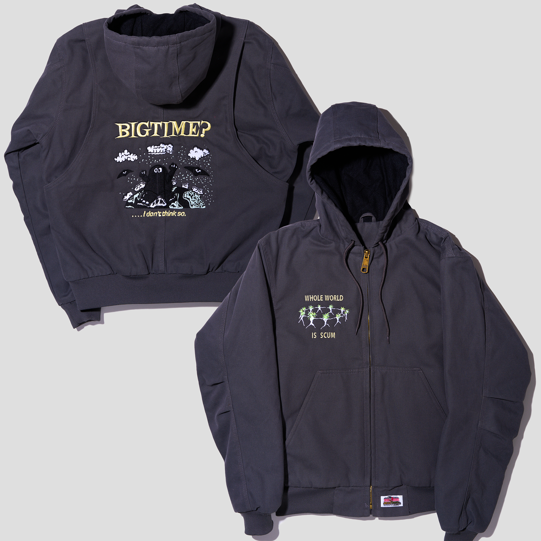 Scum World Hooded Work Jacket (M)