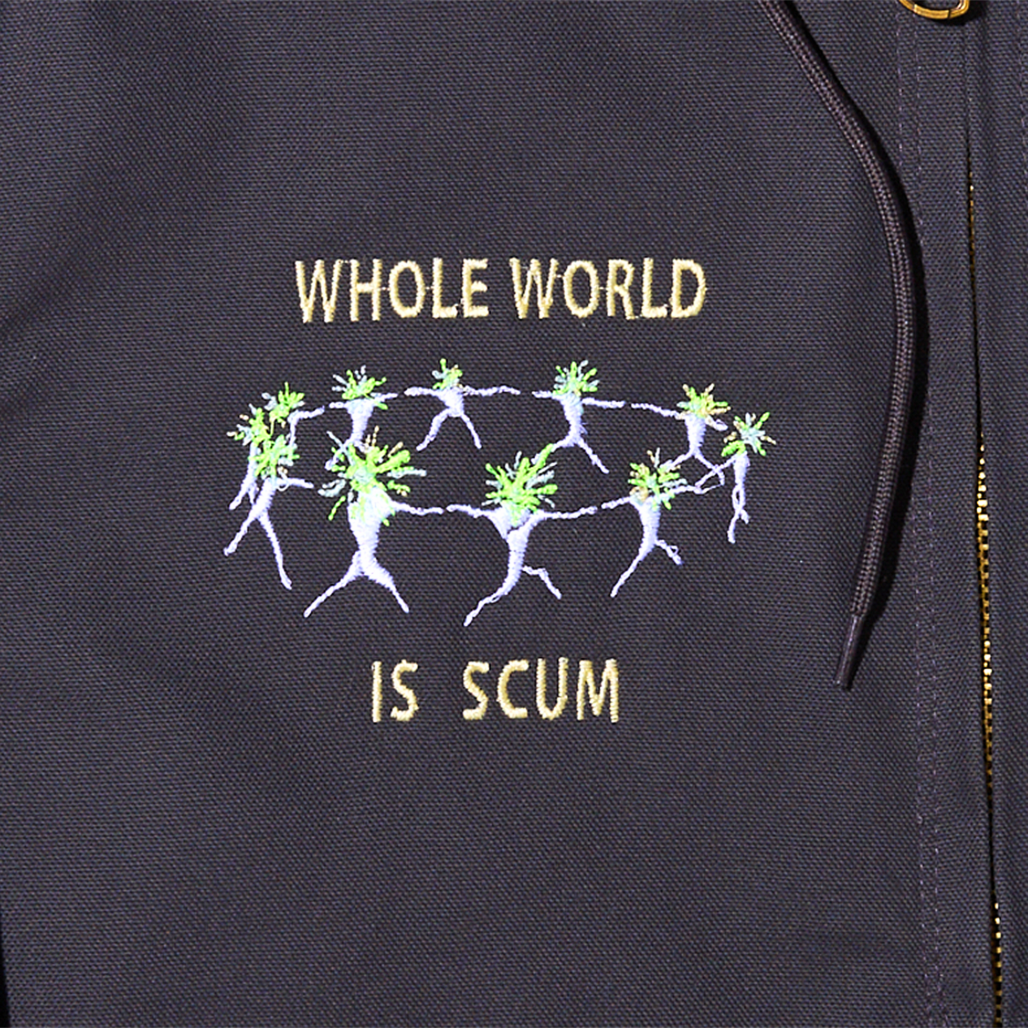 Scum World Hooded Work Jacket (M)