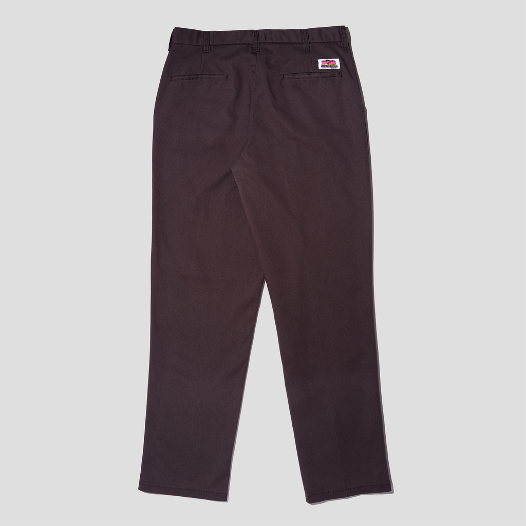 Devil Baby Embroidered Twill Workwear Chinos