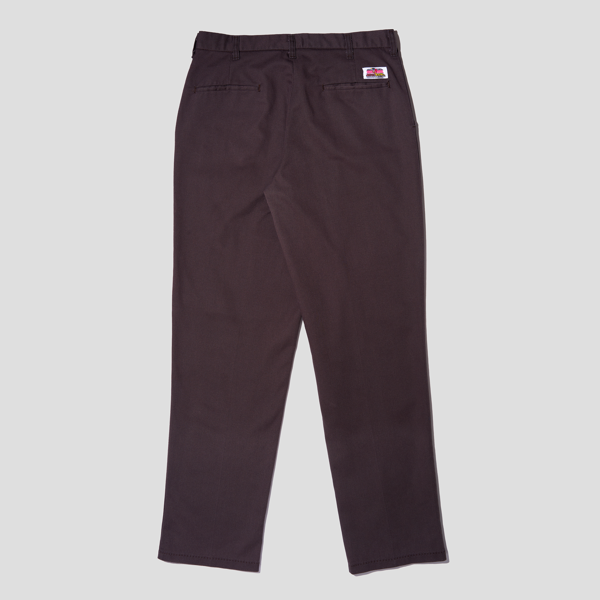 Devil Baby Embroidered Twill Workwear Chinos